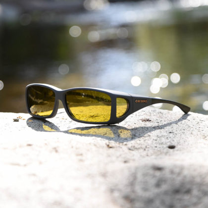 True yellow lens fitover sunglasses